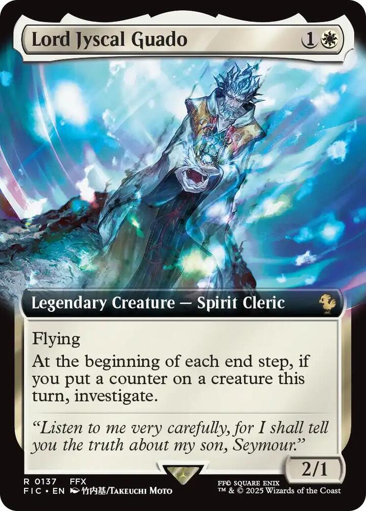 Lord Jyscal Guado (Extended Art) [FINAL FANTASY Commander]