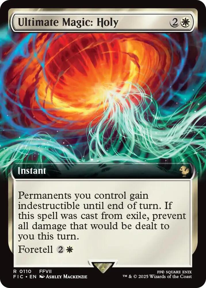 Ultimate Magic: Holy (Extended Art) [FINAL FANTASY Commander]