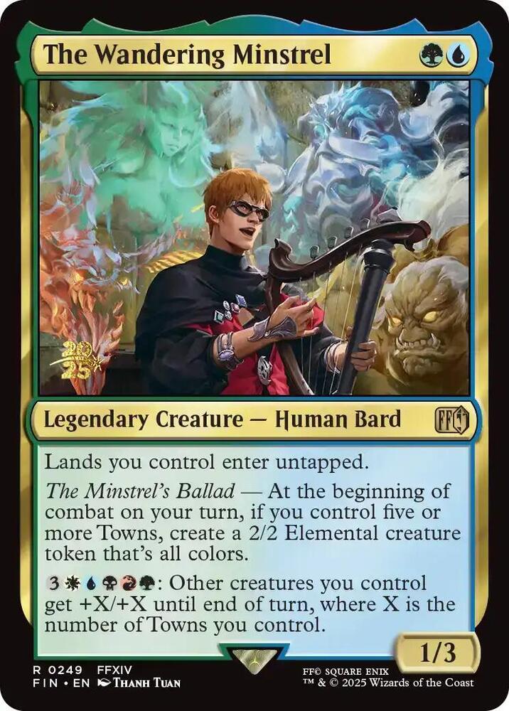 The Wandering Minstrel [FINAL FANTASY Prerelease Promo]