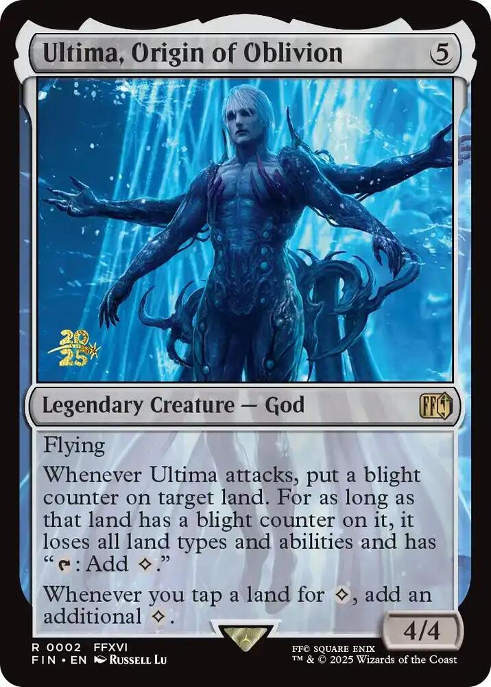 Ultima, Origin of Oblivion [FINAL FANTASY Prerelease Promo]