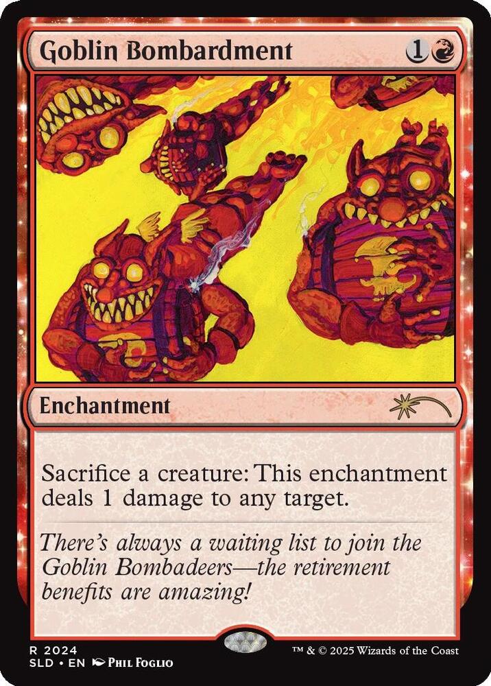 Goblin Bombardment (2024) [Secret Lair Drop Series]
