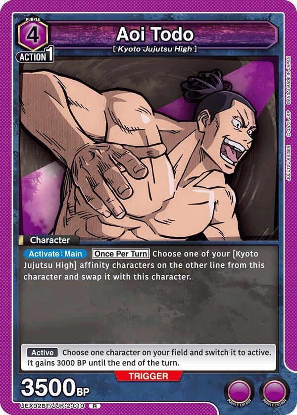 Aoi Todo (UEX02BT/JJK-2-010) [UEX02BT: Jujutsu Kaisen Vol.2] (English)