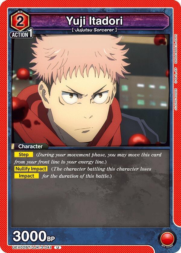 Yuji Itadori (041) (UEX02BT/JJK-3-041) [UEX02BT: Jujutsu Kaisen Vol.2]
