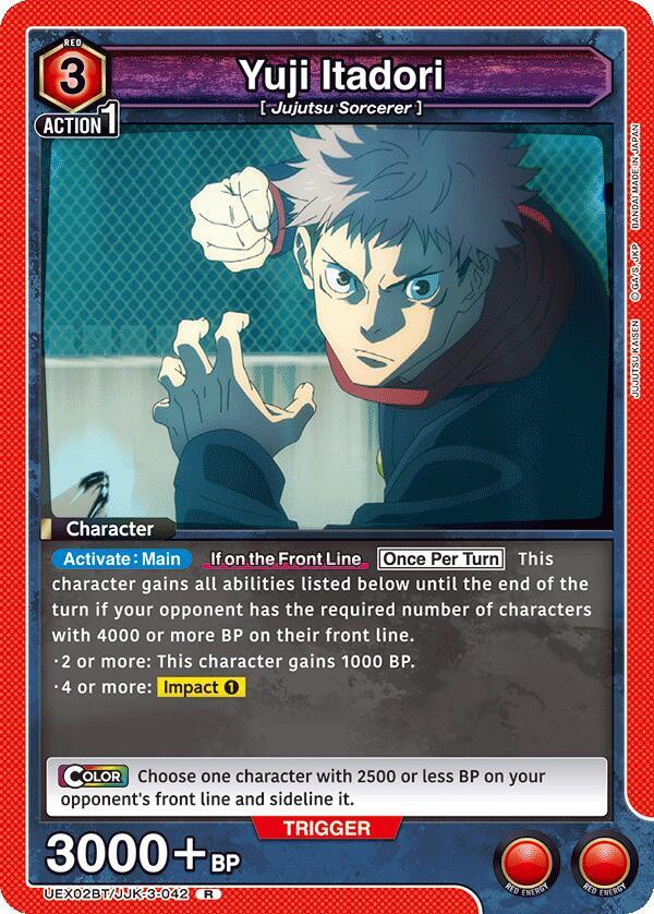Yuji Itadori (042) (UEX02BT/JJK-3-042) [UEX02BT: Jujutsu Kaisen Vol.2]