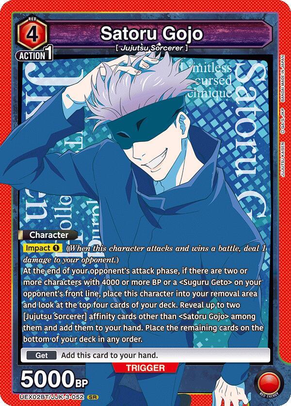 Satoru Gojo (052) (UEX02BT/JJK-3-052) [UEX02BT: Jujutsu Kaisen Vol.2]
