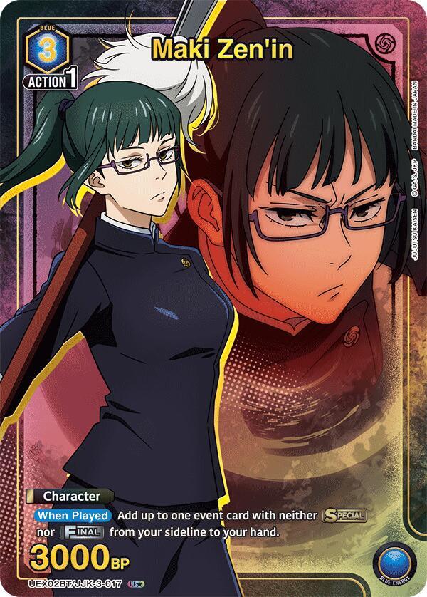 Maki Zen'in (U*) (UEX02BT/JJK-3-017) [UEX02BT: Jujutsu Kaisen Vol.2]