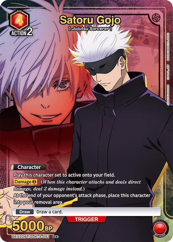 Satoru Gojo (051) (U*) (UEX02BT/JJK-3-051) [UEX02BT: Jujutsu Kaisen Vol.2]