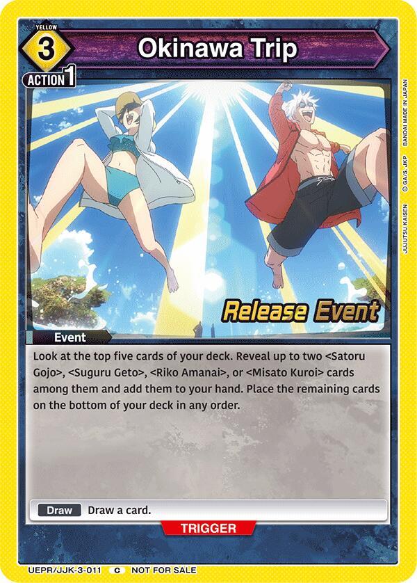 Okinawa Trip (UEPR/JJK-3-011) [UEX02BT: Jujutsu Kaisen Vol.2 Release Event Cards]