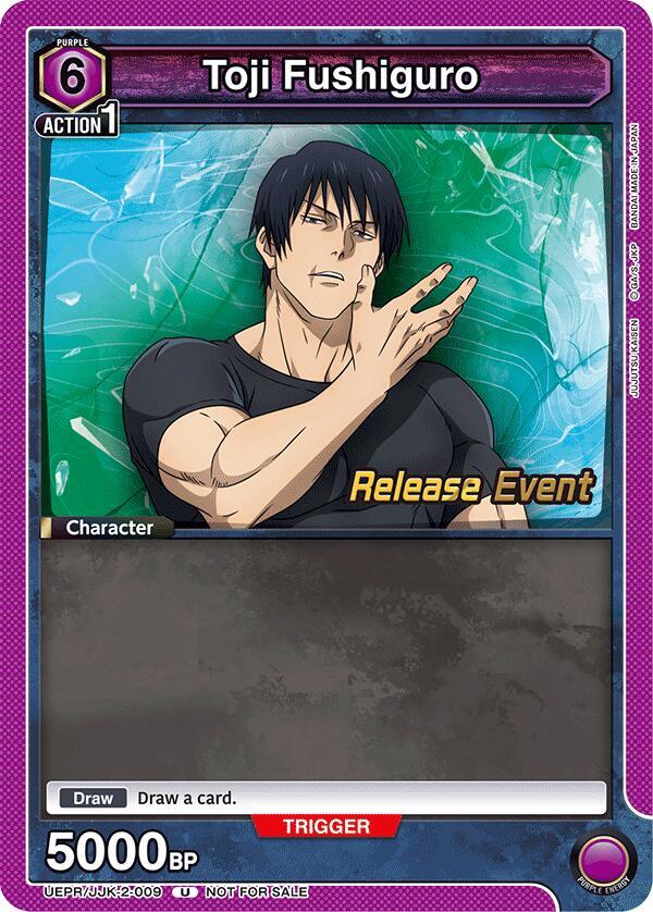 Toji Fushiguro (009) (UEPR/JJK-2-009) [UEX02BT: Jujutsu Kaisen Vol.2 Release Event Cards]