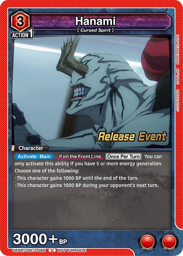 Hanami (066) (UEPR/JJK-3-066) [UEX02BT: Jujutsu Kaisen Vol.2 Release Event Cards]