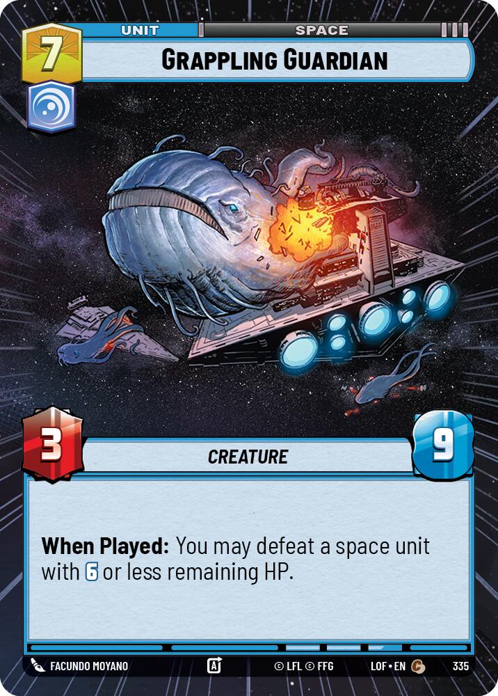 Grappling Guardian (335) (Hyperspace) (335) [Legends of the Force]
