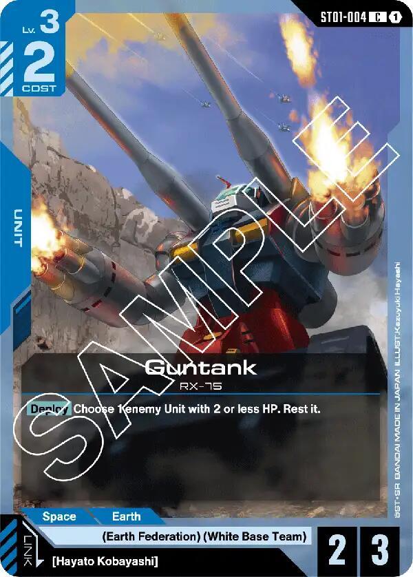 Guntank (ST01-004) [Starter Deck 01: Heroic Beginnings]