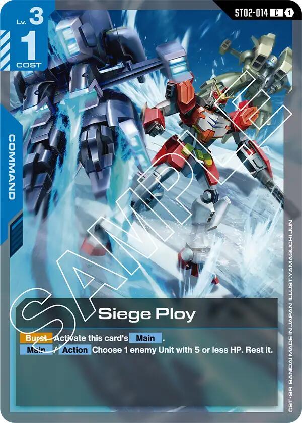 Siege Ploy (ST02-014) [Starter Deck 02: Wings of Advance]