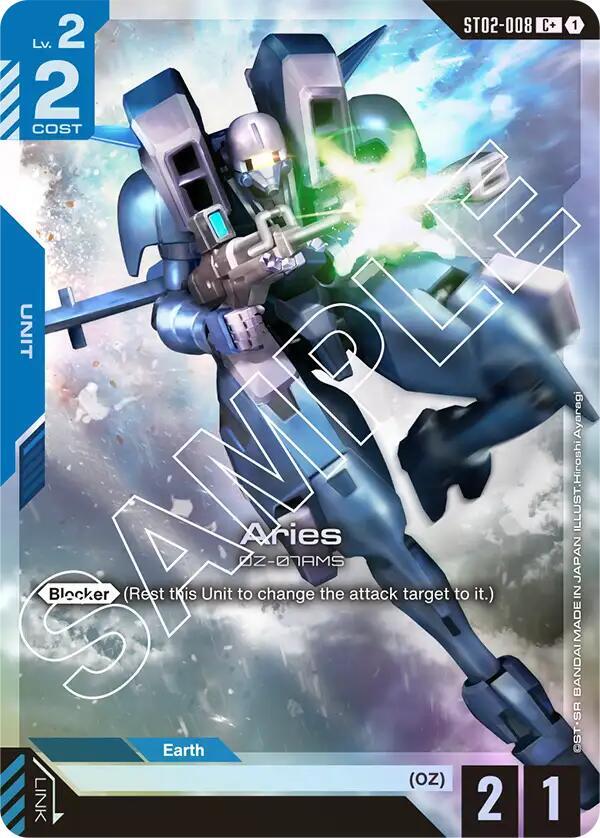 Aries (C+) (ST02-008) [Starter Deck 02: Wings of Advance]