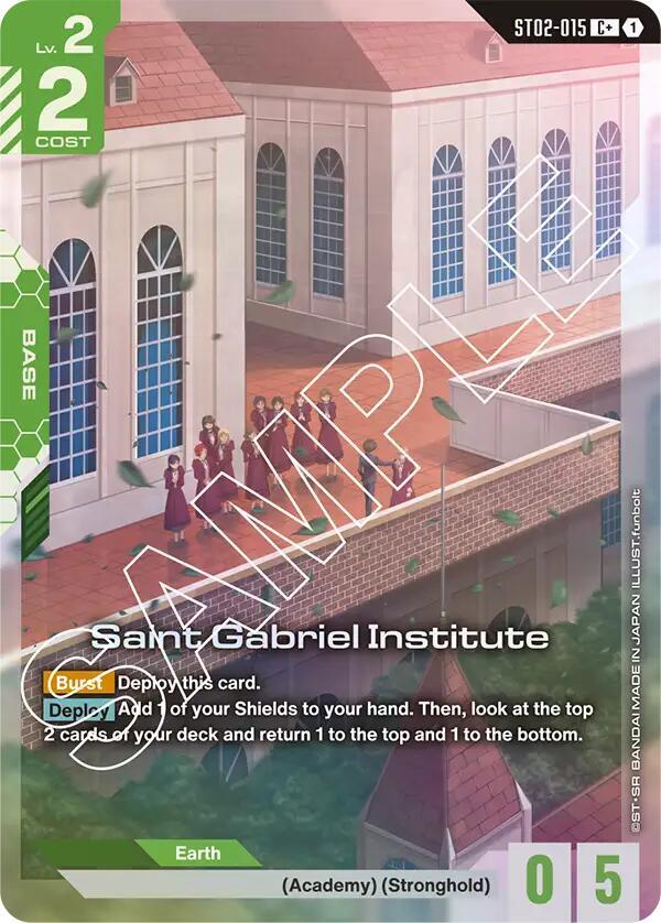 Saint Gabriel Institute (C+) (ST02-015) [Starter Deck 02: Wings of Advance]