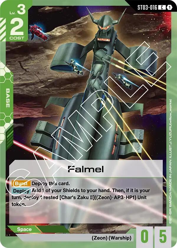Falmel (ST03-016) [Starter Deck 03: Zeon's Rush]