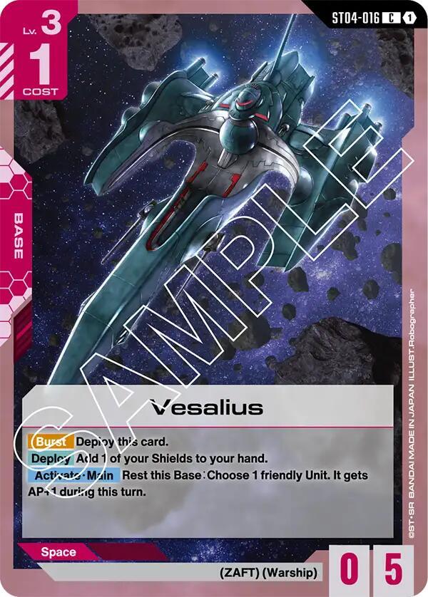 Vesalius (ST04-016) [Starter Deck 04: SEED Strike]