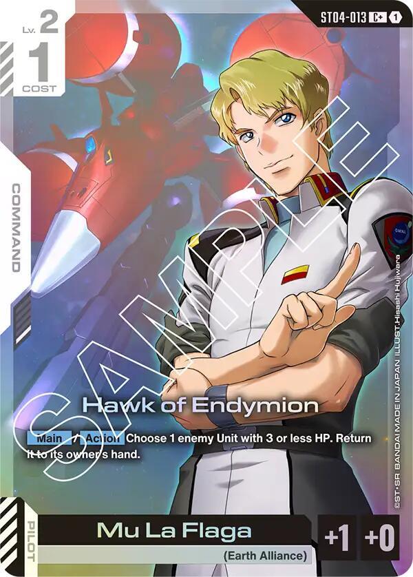 Hawk of Endymion (C+) (ST04-013) [Starter Deck 04: SEED Strike]