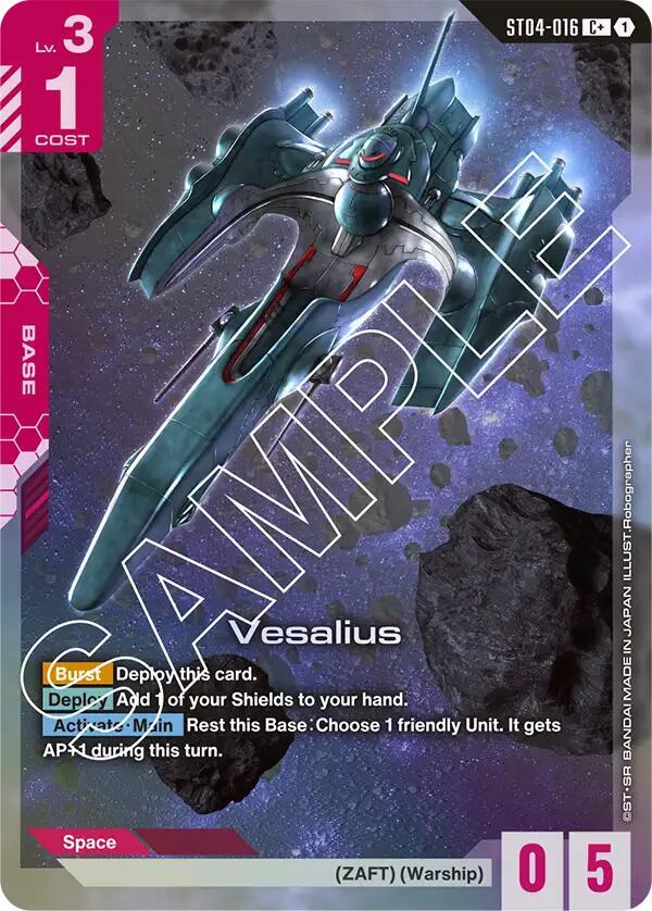 Vesalius (C+) (ST04-016) [Starter Deck 04: SEED Strike]