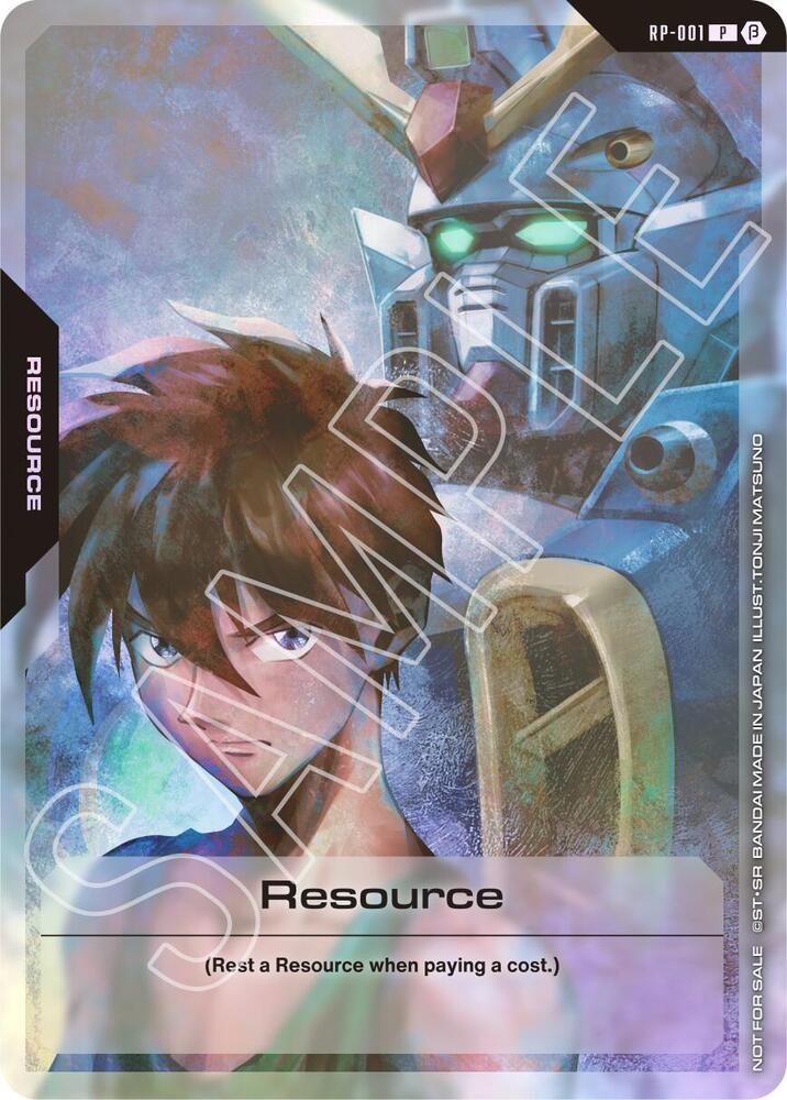 Resource (RP-001) (Edition Beta BANDAI TCG+ Store Trial Event) (RP-001) [Promotional Resource Tokens]