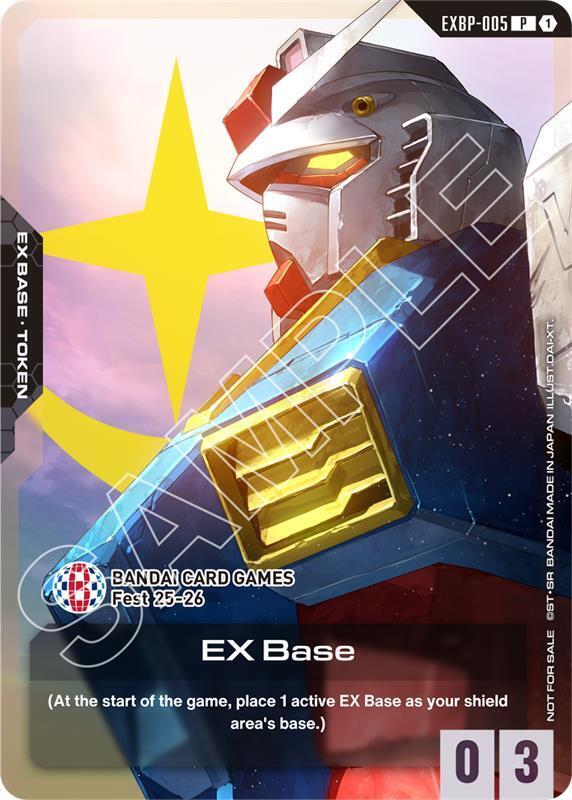 EX Base (EXBP-005) (Bandai Card Games Fest 25-26) (EXBP-005) [Promotional EX Base Tokens]