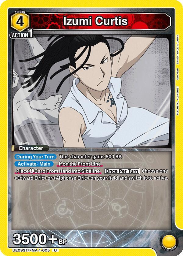 Izumi Curtis (UE09ST/FMA-1-005) [UE09ST: FULLMETAL ALCHEMIST Starter Deck]