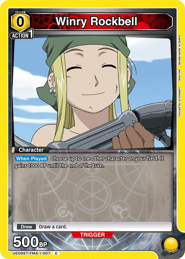 Winry Rockbell (UE09ST/FMA-1-007) [UE09ST: FULLMETAL ALCHEMIST Starter Deck]