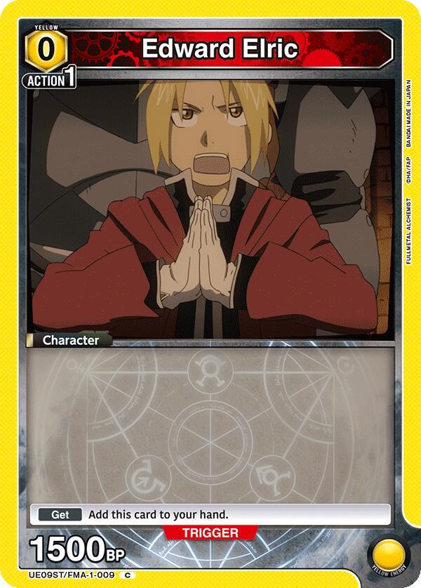 Edward Elric (009) (UE09ST/FMA-1-009) [UE09ST: FULLMETAL ALCHEMIST Starter Deck]