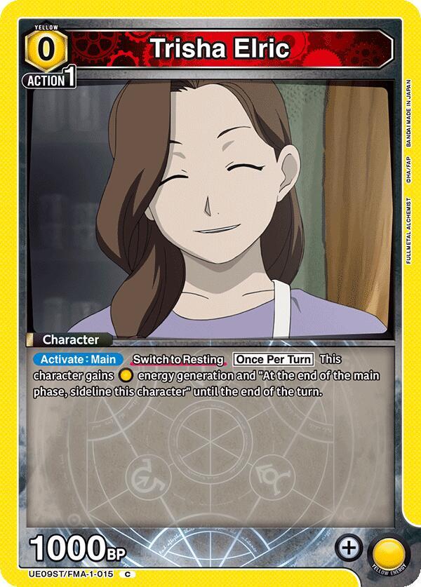 Trisha Elric (UE09ST/FMA-1-015) [UE09ST: FULLMETAL ALCHEMIST Starter Deck]