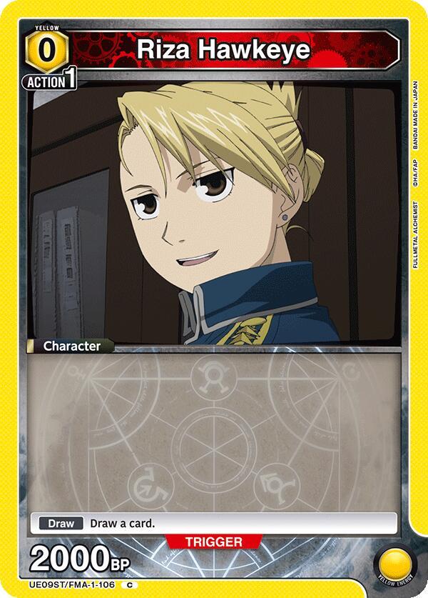 Riza Hawkeye (UE09ST/FMA-1-106) [UE09ST: FULLMETAL ALCHEMIST Starter Deck]