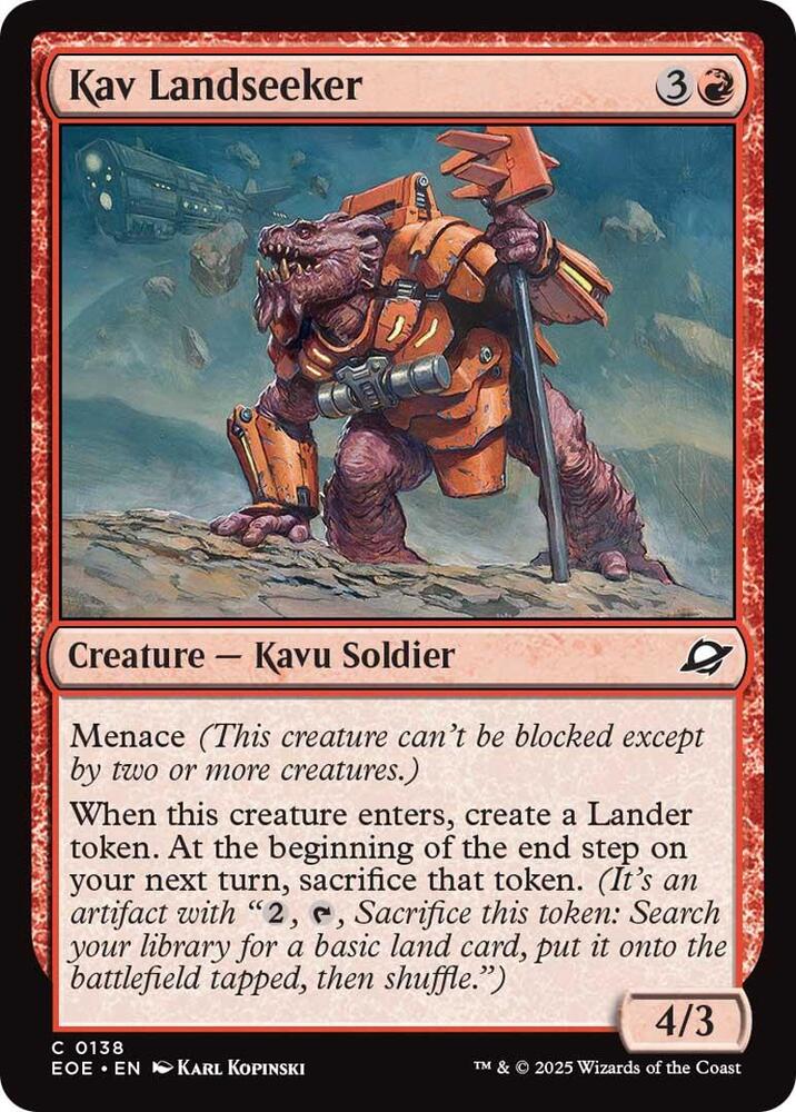 Kav Landseeker [Edge of Eternities]