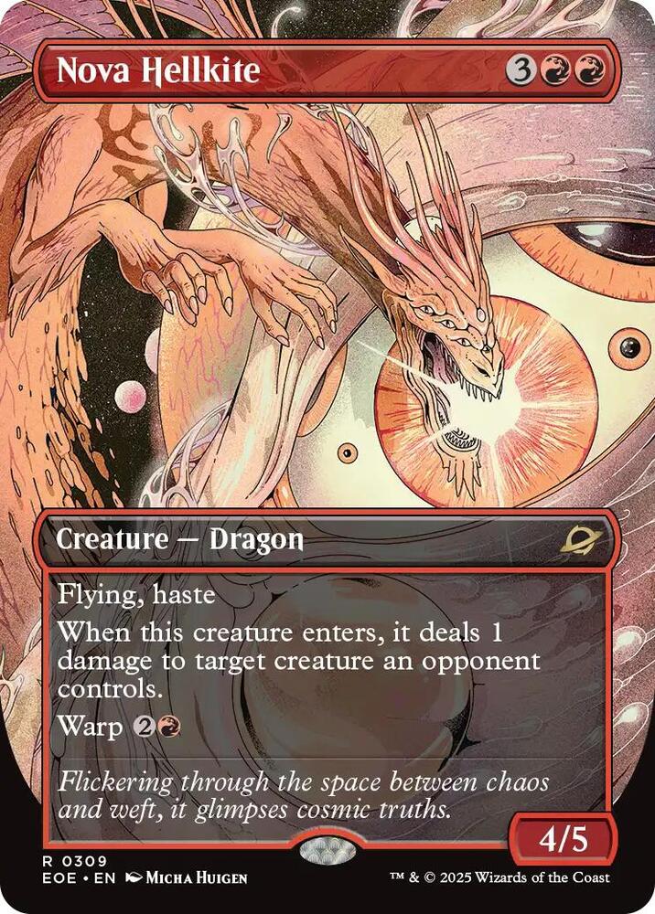 Nova Hellkite (Borderless) [Edge of Eternities]