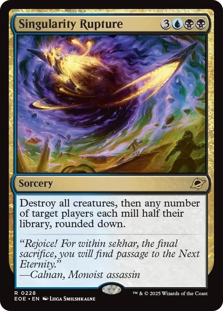 Singularity Rupture [Edge of Eternities]
