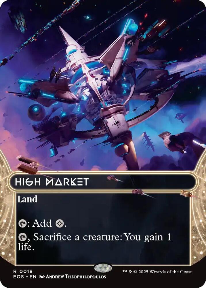 High Market (0018) (Borderless) [Edge of Eternities: Stellar Sights]