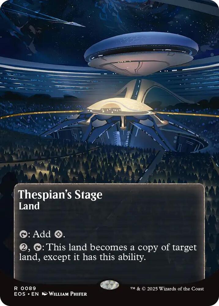 Thespian's Stage (0089) (Borderless) [Edge of Eternities: Stellar Sights]