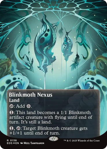 Blinkmoth Nexus (0138) (Borderless) (Galaxy Foil) [Edge of Eternities: Stellar Sights]