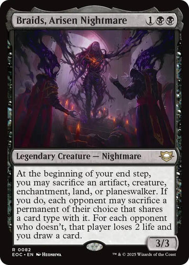 Braids, Arisen Nightmare [Edge of Eternities Commander]