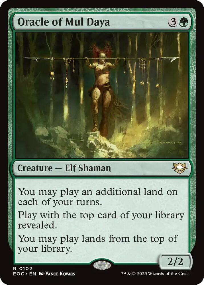 Oracle of Mul Daya [Edge of Eternities Commander]