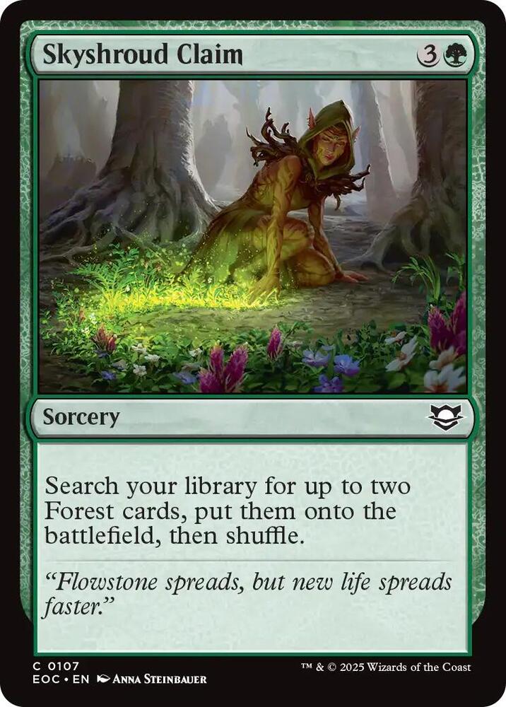 Skyshroud Claim [Edge of Eternities Commander]