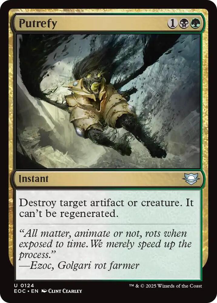 Putrefy [Edge of Eternities Commander]