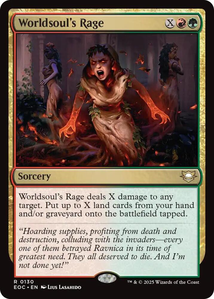Worldsoul's Rage [Edge of Eternities Commander]
