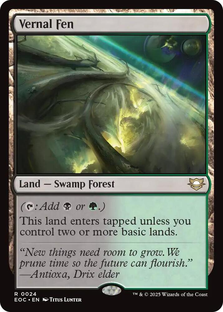 Vernal Fen [Edge of Eternities Commander]