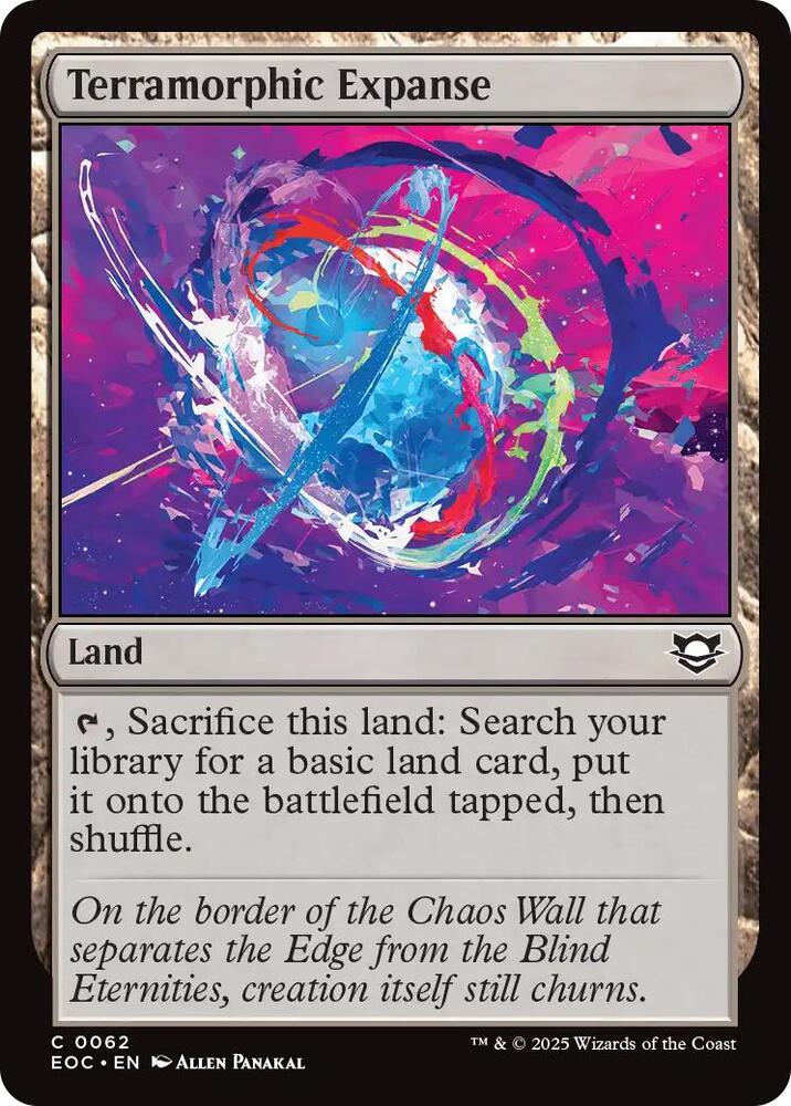 Terramorphic Expanse [Edge of Eternities Commander]