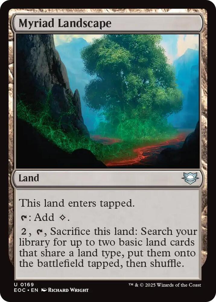 Myriad Landscape [Edge of Eternities Commander]