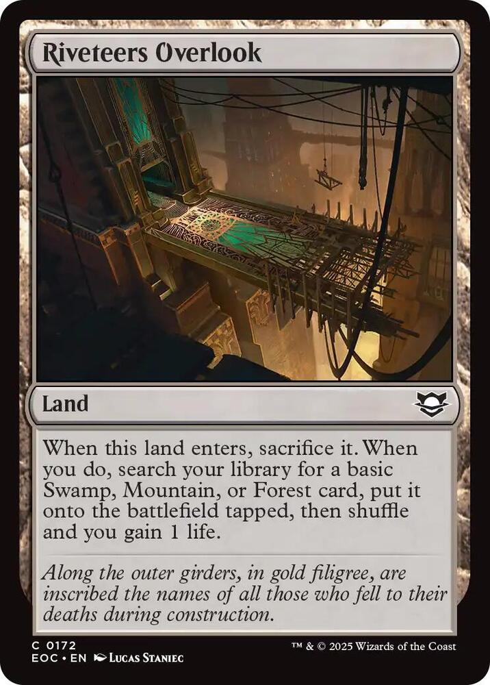 Riveteers Overlook [Edge of Eternities Commander]