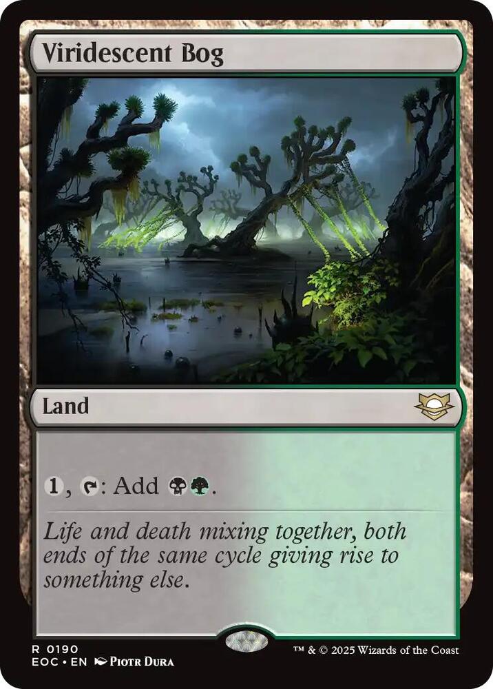 Viridescent Bog [Edge of Eternities Commander]