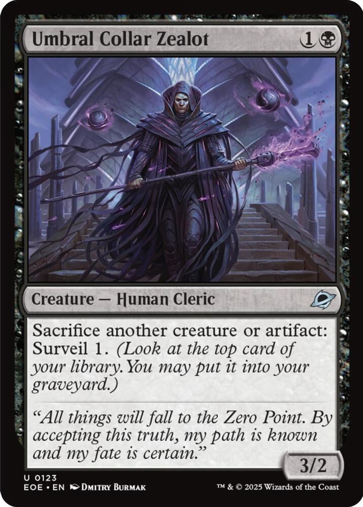Umbral Collar Zealot [Edge of Eternities]