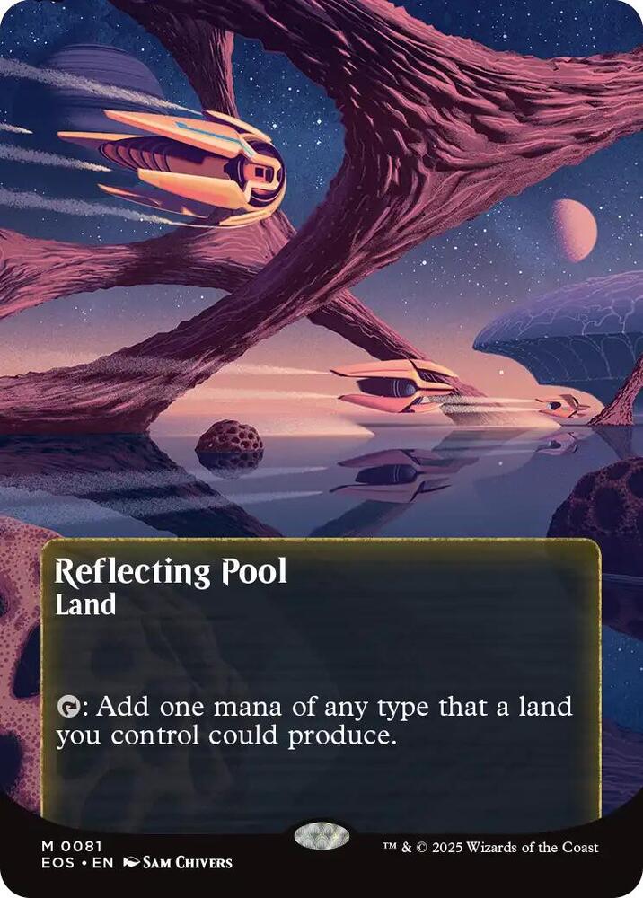 Reflecting Pool (0081) (Borderless) [Edge of Eternities: Stellar Sights]