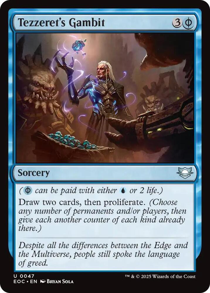 Tezzeret's Gambit [Edge of Eternities Commander]