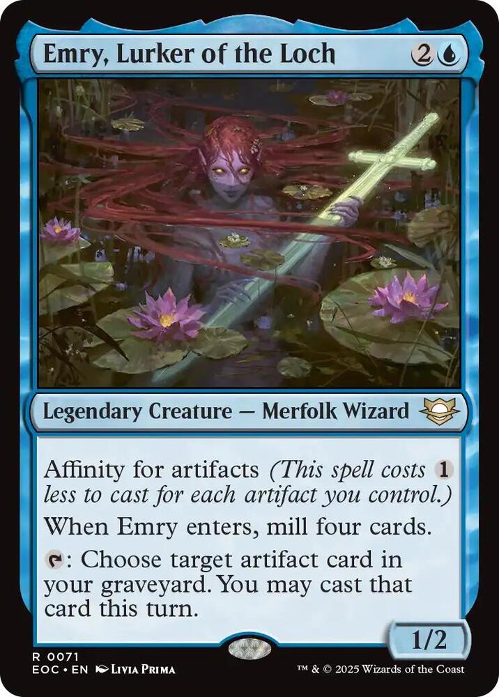 Emry, Lurker of the Loch [Edge of Eternities Commander]